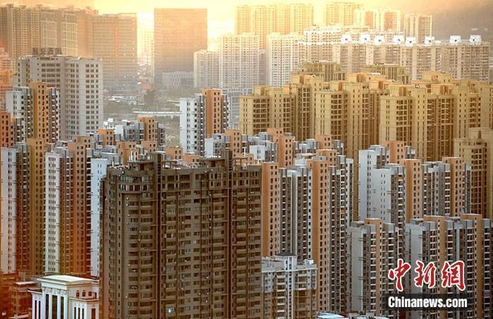資料圖：房地產(chǎn)樓盤。<a target='_blank' href='/'>中新社</a>記者 張斌 攝